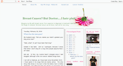 Desktop Screenshot of butdoctorihatepink.com