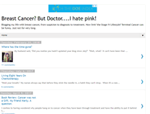 Tablet Screenshot of butdoctorihatepink.com